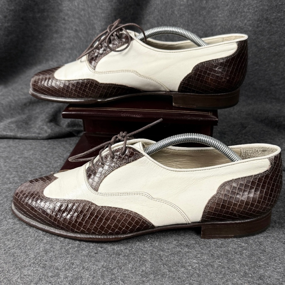 Johnston & Murphy Spectator Oxfords | Made in Italy | Size 10M
